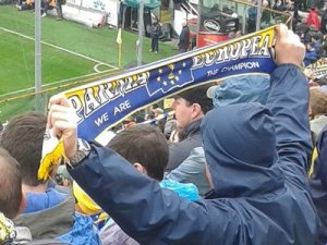 Football match in Italy. Parma vs. Inter Milan