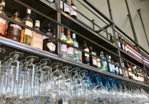 Bar. Restaurang Kajutan. Limhamn, Sweden.