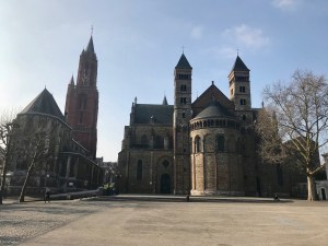 Basilica of St. Servatius on Het Vrijthof. Maastricht