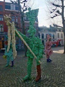 Public art on Het Vrijthof. Maastrict