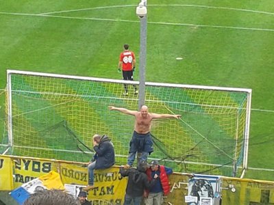 Football match in Italy. Parma vs. Inter Milan